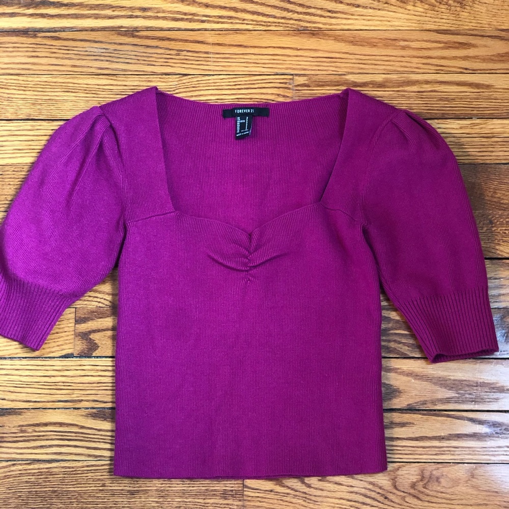 Pink Knit Top